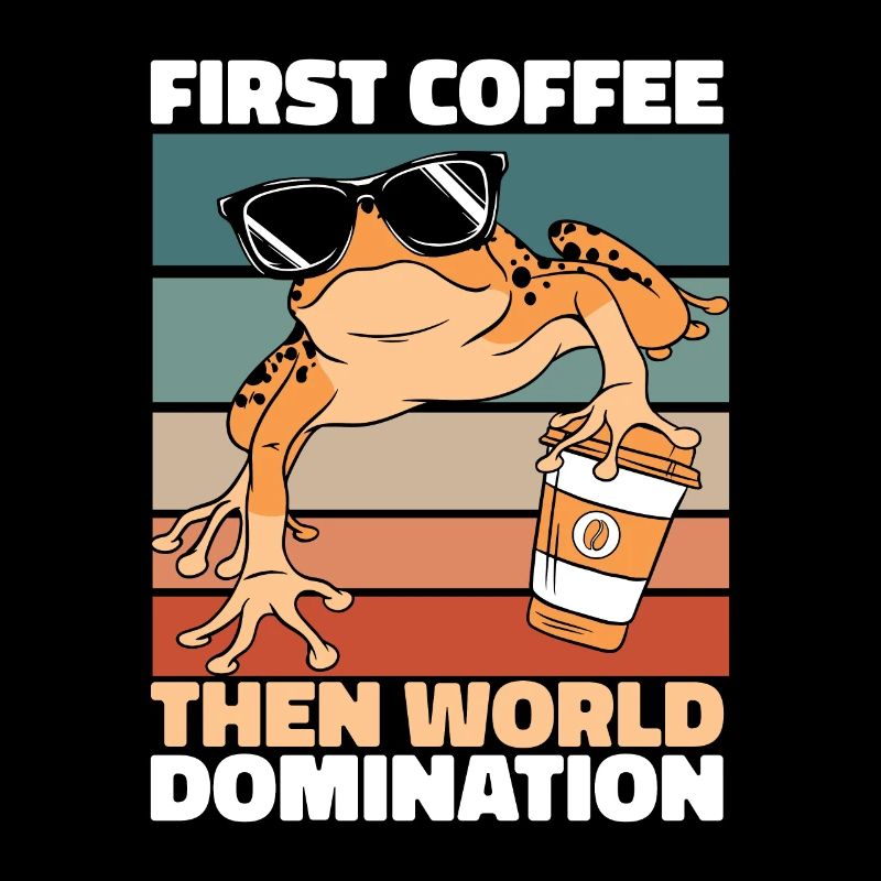 Poison Frog Coffee Sunglasses