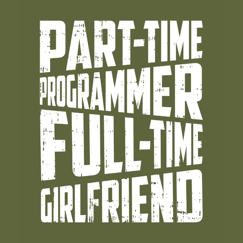 Entwickler Coder Programmierer Feste Freundin