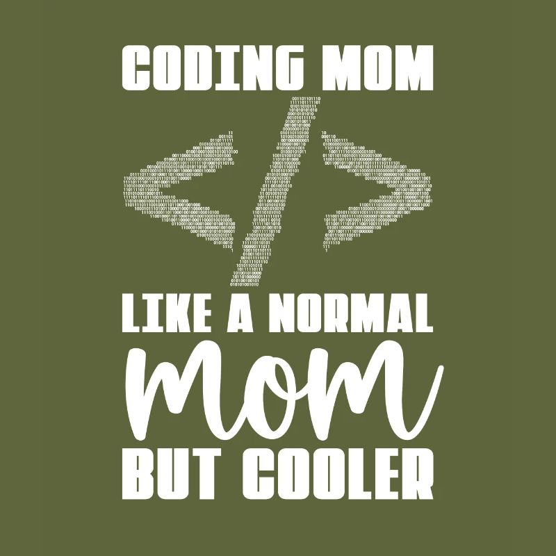 Entwickler Coder Programmierer Mama