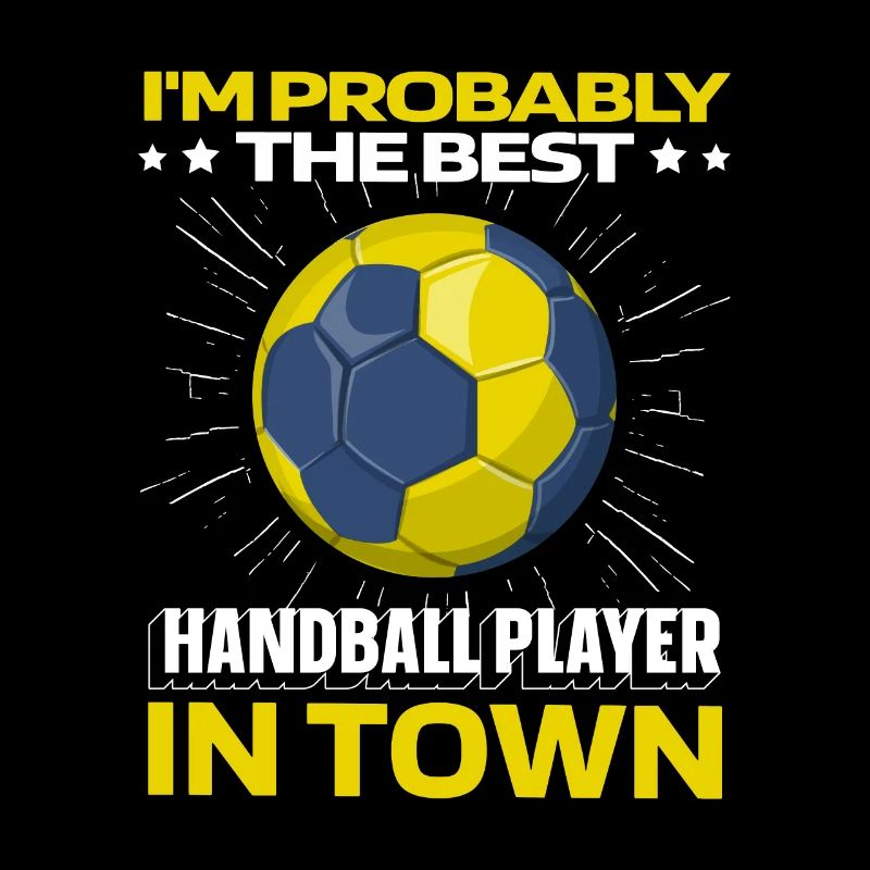 Handball Handballer Witzig
