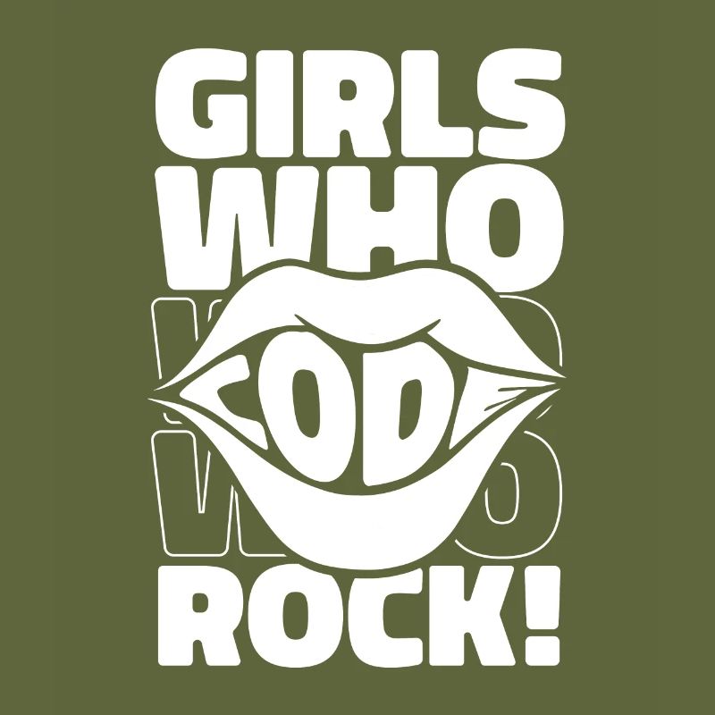 Développeur Coder Programmeur Girl