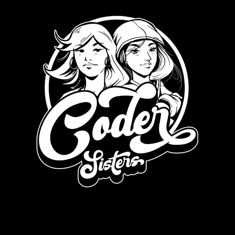 Entwickler Coder Programmierer Schwester