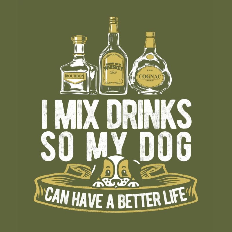 Barkeeper Bartender Hund