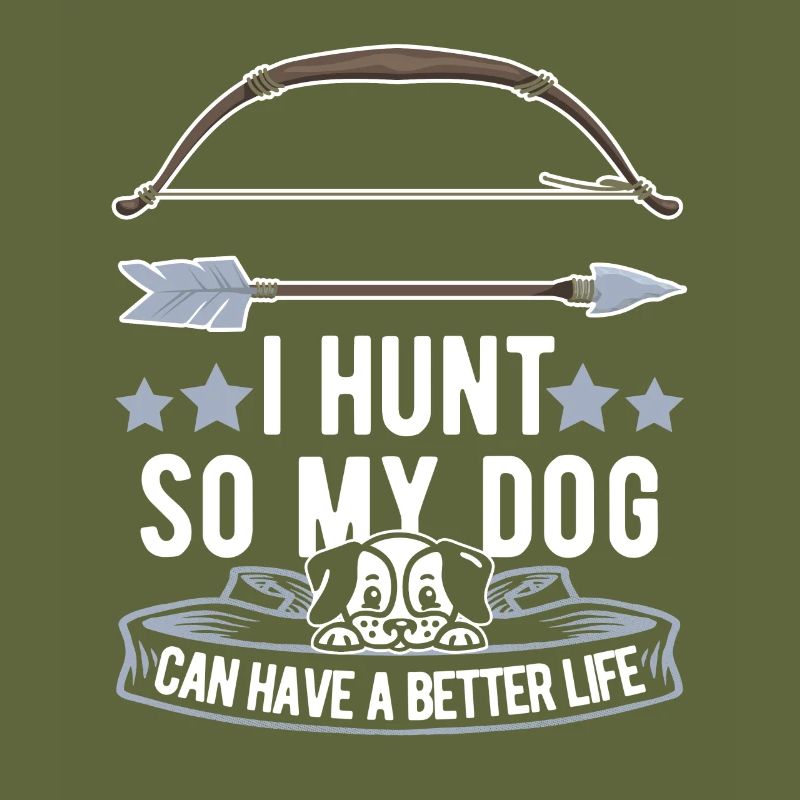 Bogenjagd Bogenjäger Hund