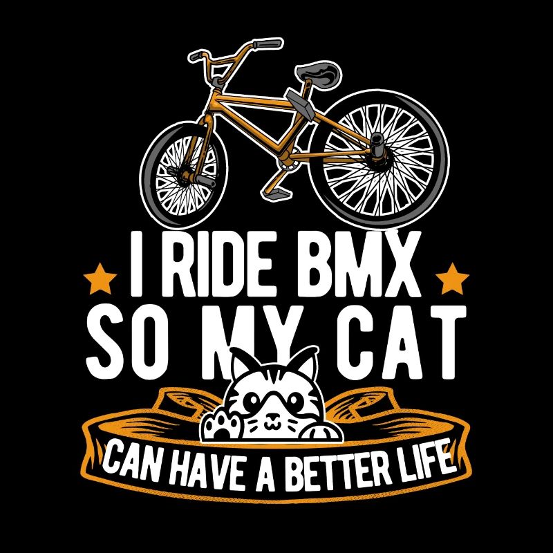 Bmx Bmx Biker Cat