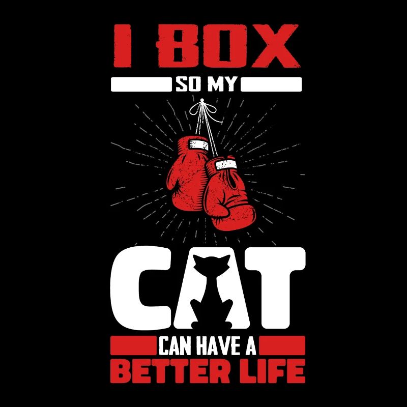 Boxing Boxer Cat