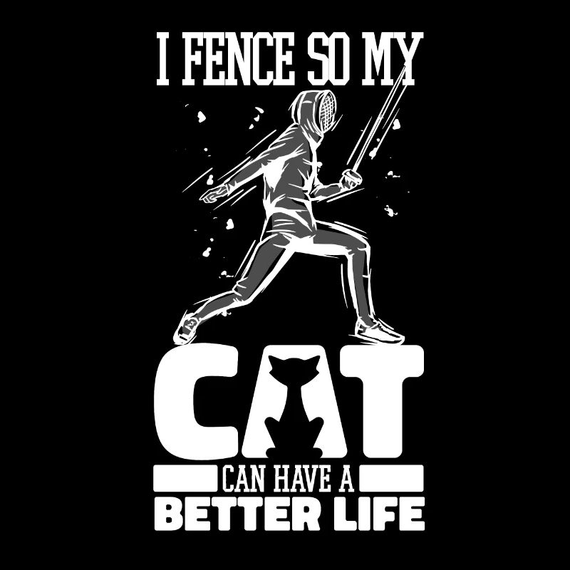 Fechten Fechter Katze