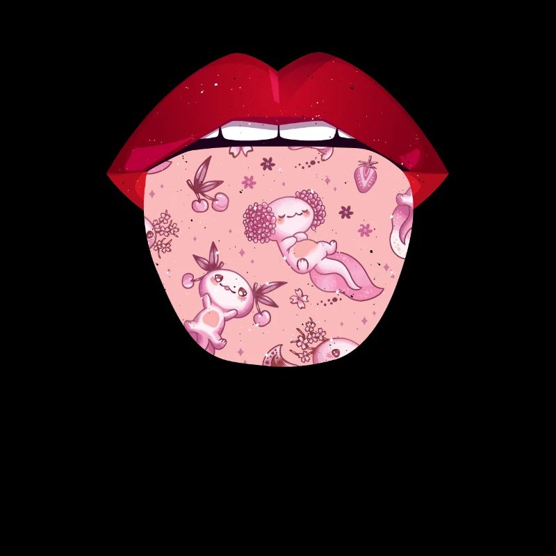 Axolotl Lippen