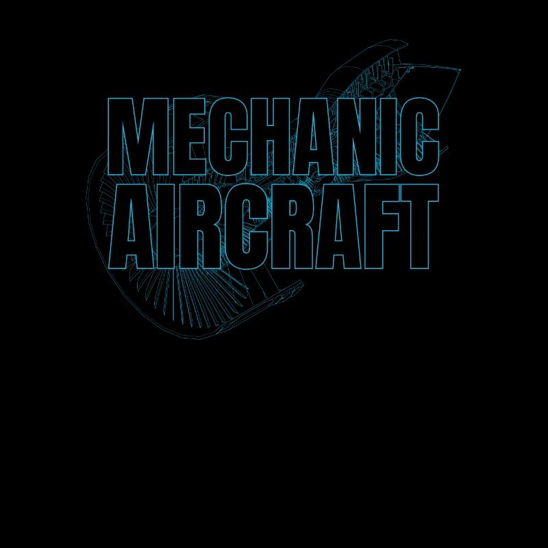 Flugzeug Mechaniker Cool