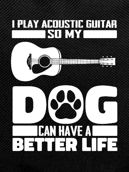 Acoustic Guitar Dog