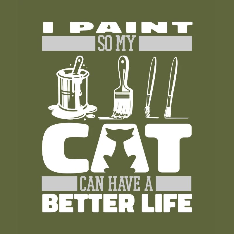 Painter Varnisher Cat