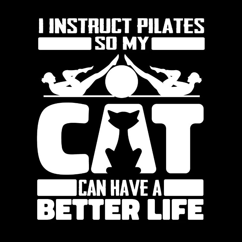 Pilatestrainer Pilates Lehrer Katze
