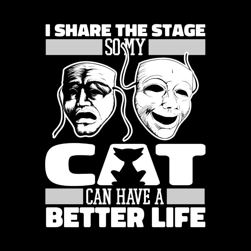 Theater Schauspieler Katze