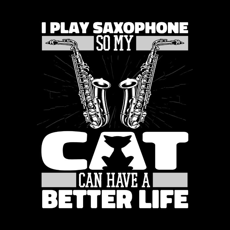Saxophone Saxophone Cat