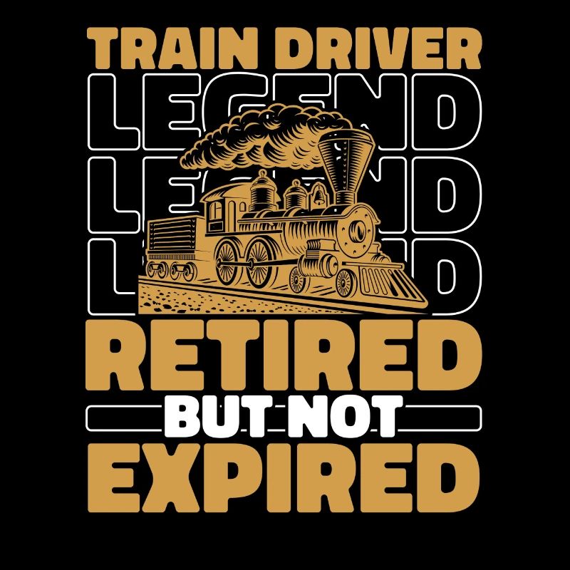 Conducteur de train à la retraite