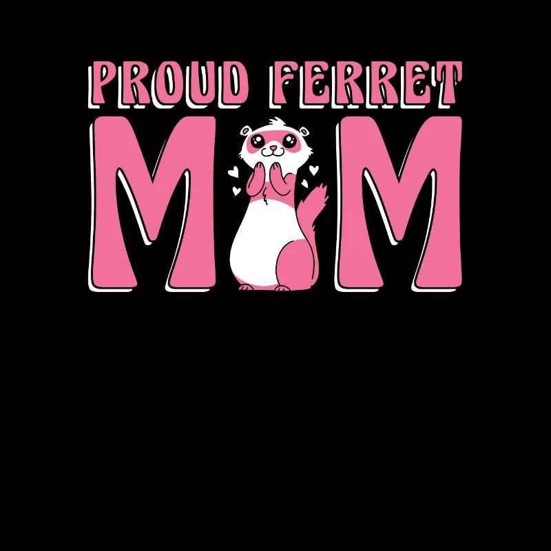 Ferret polecat mother