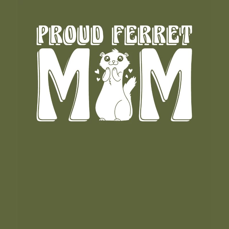 Ferret polecat mother