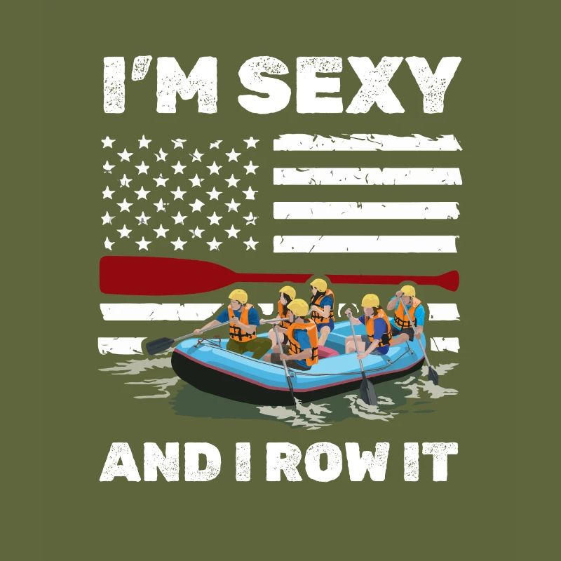 Rafting Drapeau américain Rafting en eau vive