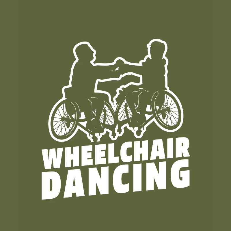 Danseur dansant en fauteuil roulant