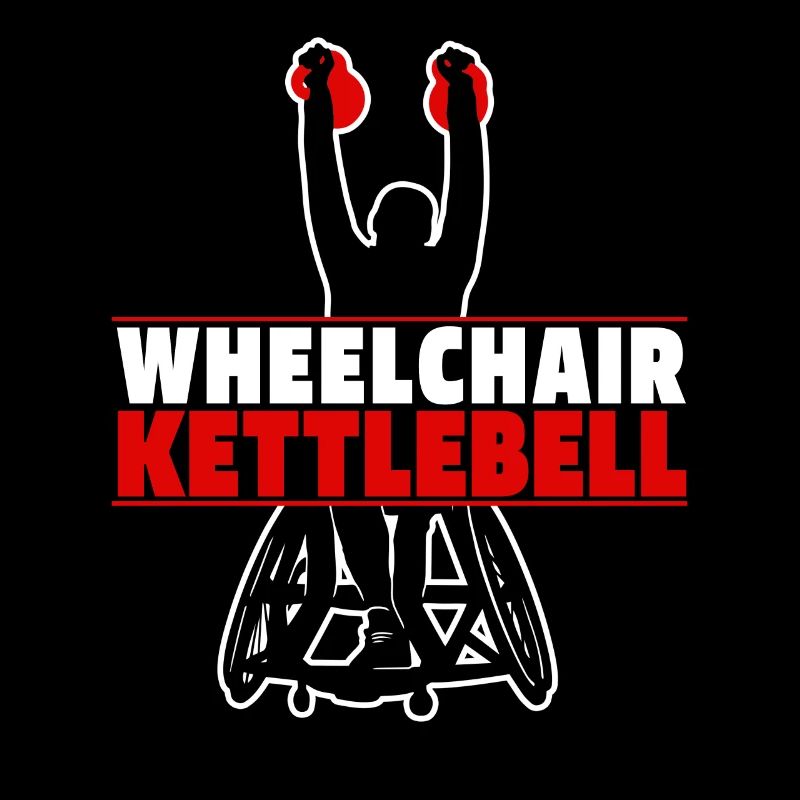 Kettlebell Rollstuhl