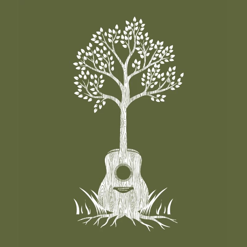 Acoustic Guitar Tree