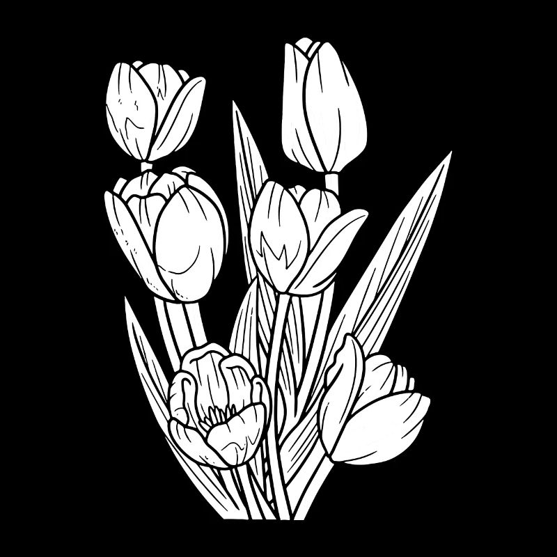 Bouquet de tulipes