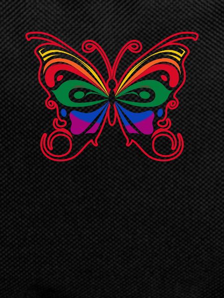 Butterfly Rainbow Tribal Butterfly