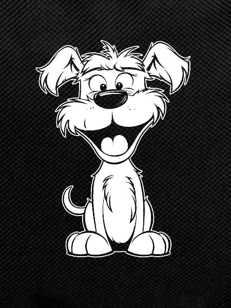 Schnauzer Dog Smile