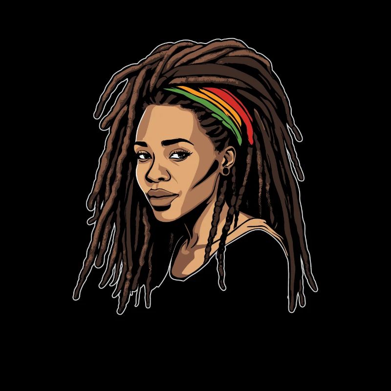 Dreadlocks de cheveux Rasta Dreads