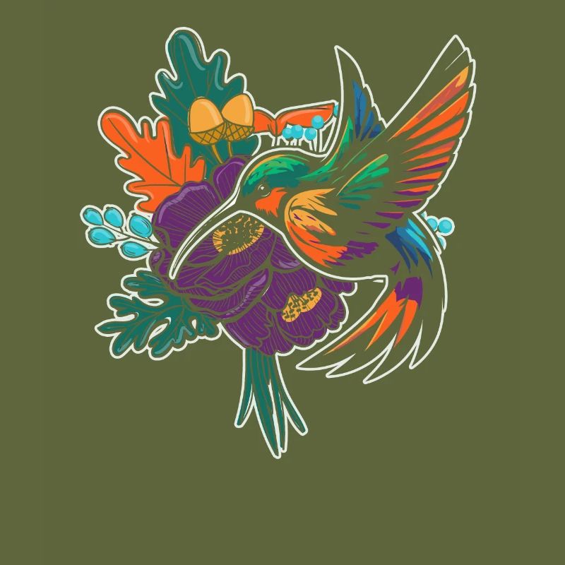 Hummingbird Flower Bird