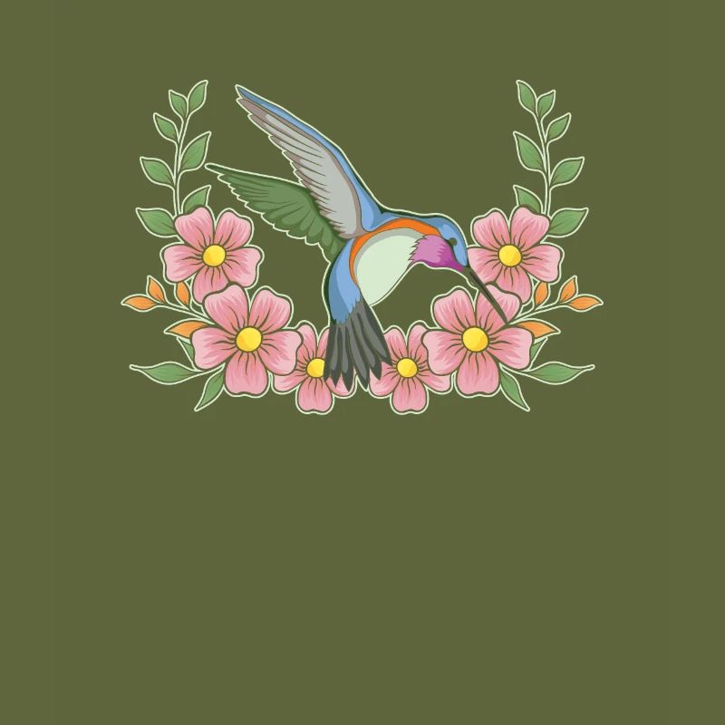 Colibri, Fleurs, Oiseau De Fleur
