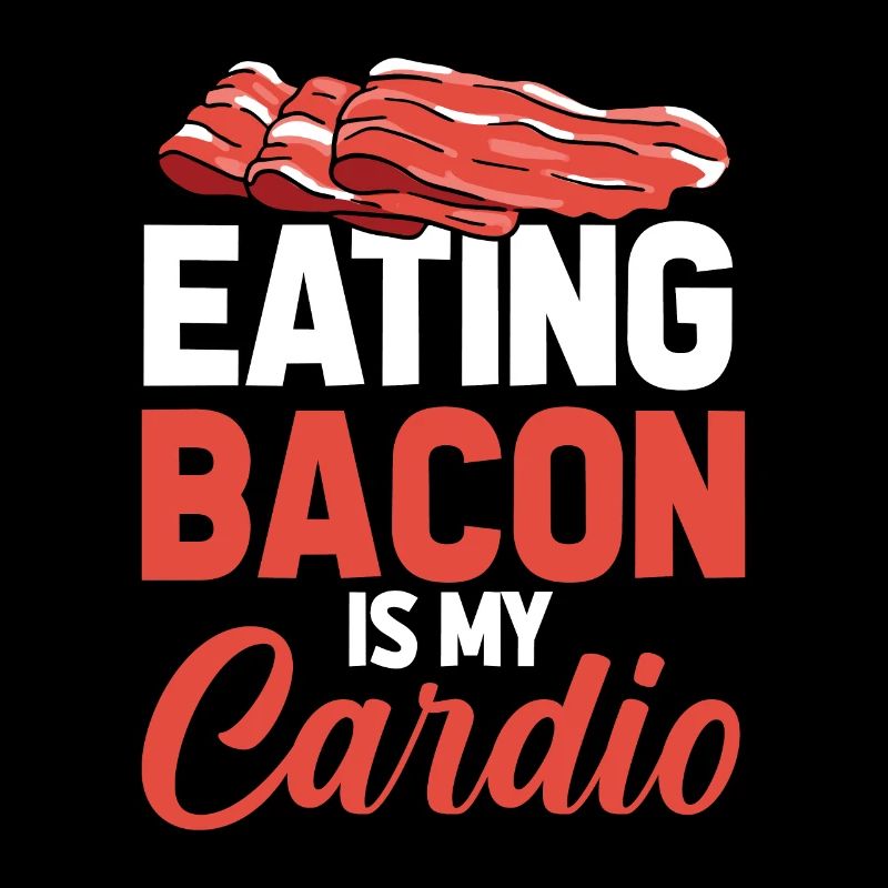 Bacon Speck Citation Cardio Drôle