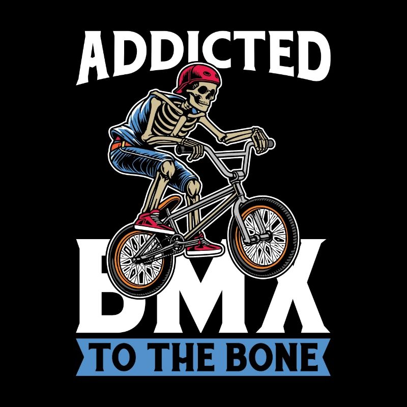 Bmx Bmx Biker Skeleton