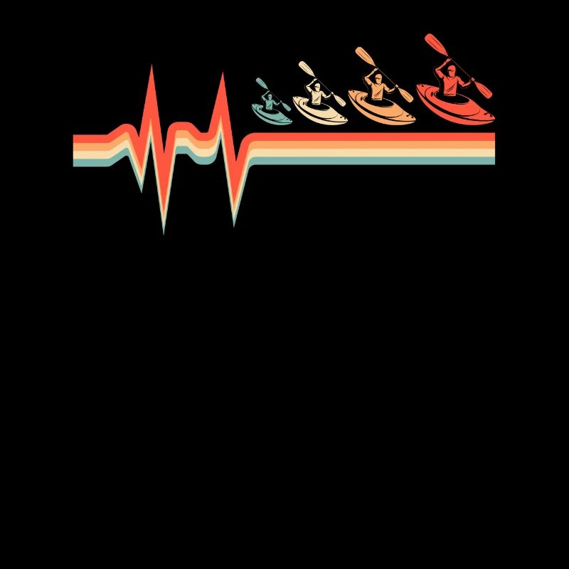 Kayaker Ekg Heartbeat