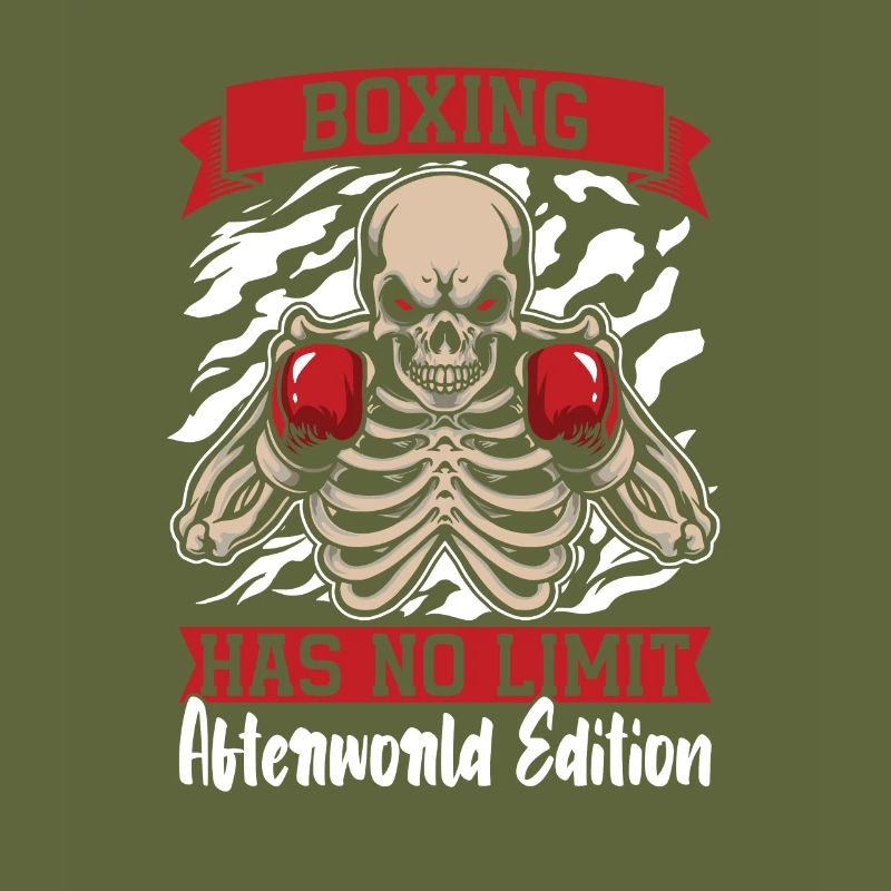 Boxing Boxer Skeleton
