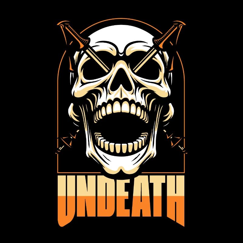 Randonnée Wanderer Skull Undeath