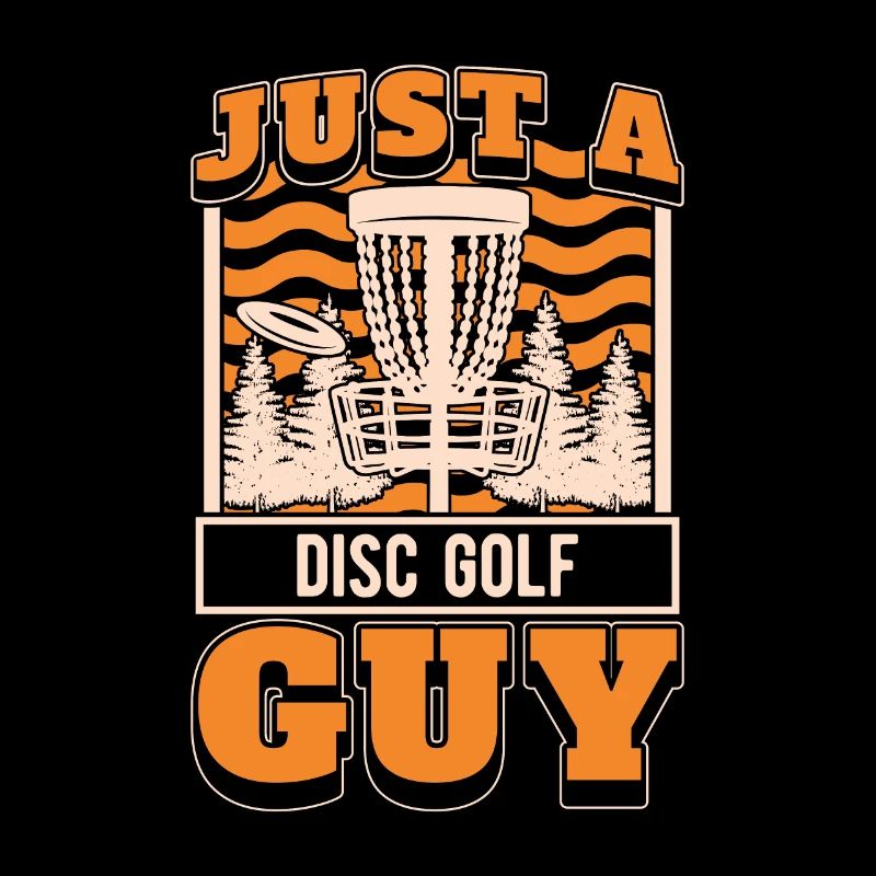 Frisbee Golf Disc Golf Juste un gars de Disc Golf
