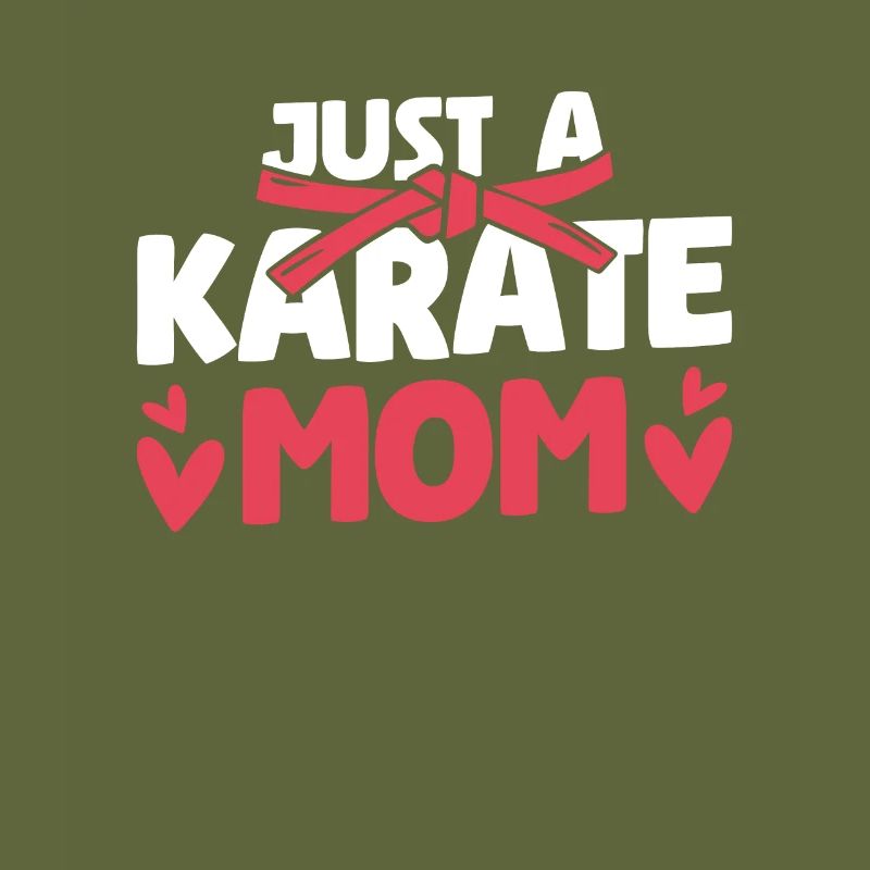 Karaté Marmonner Juste une maman karaté