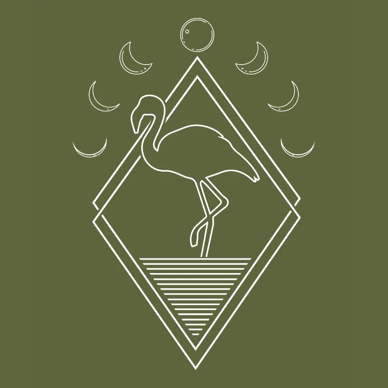 Flamingo Moon Phases
