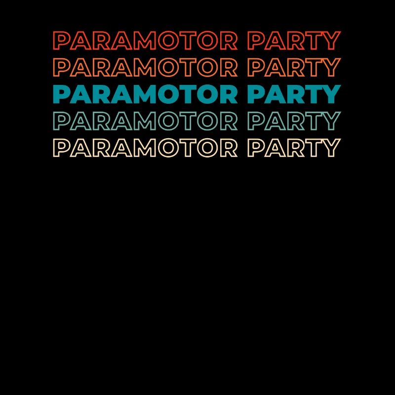 Paramotor paragliding