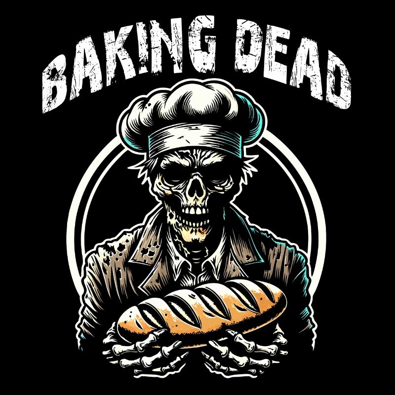 Baking Dead Zombie Baker Creepy Baker