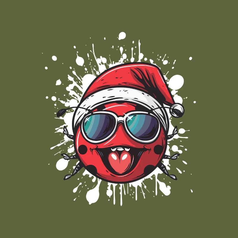 Ladybug Christmas Funny