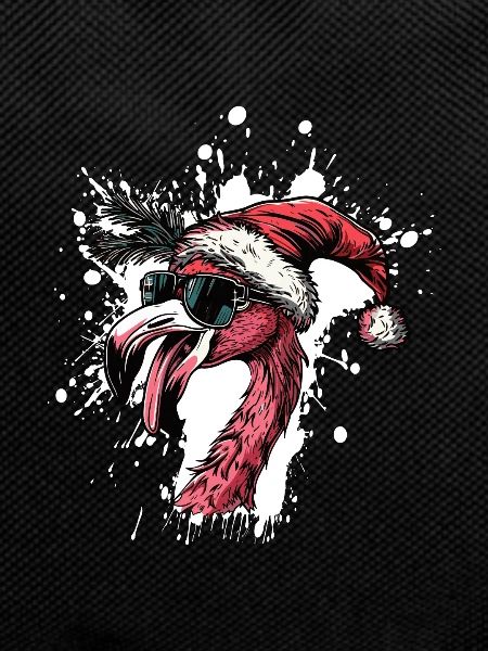 Flamingo Christmas Funny