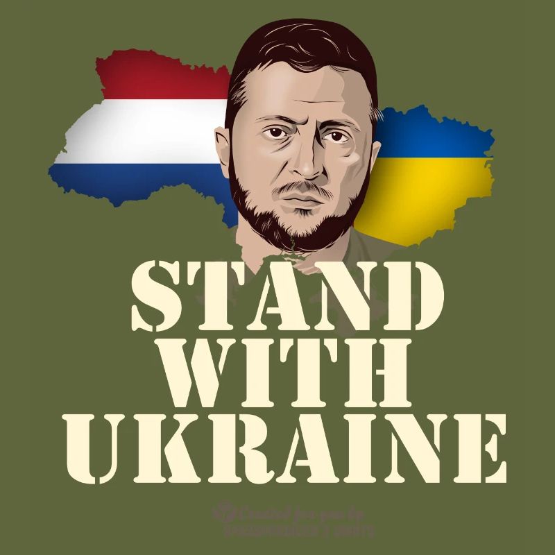 Ukraine Pays-Bas Devise Stand avec l’Ukraine