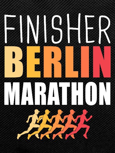 Finisher Berlin marathon run running