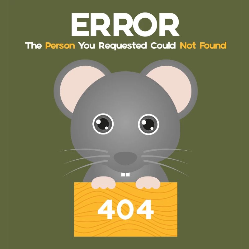 Error 404 Mouse