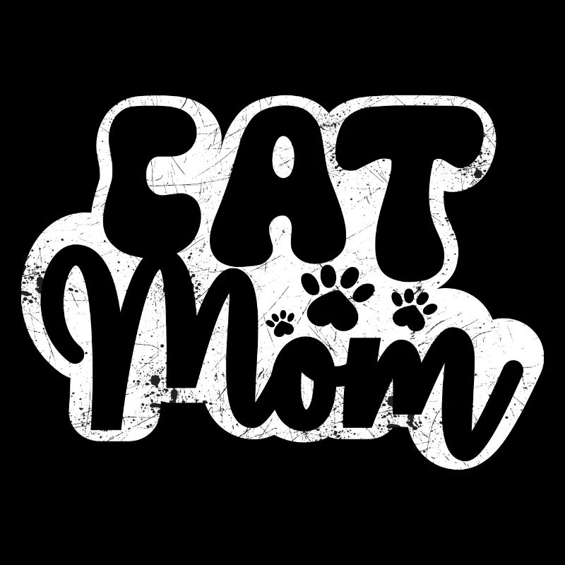 KATZEN MUTTER KATER MAMI MAMA LUSTIG SPRUCH MOTIVE