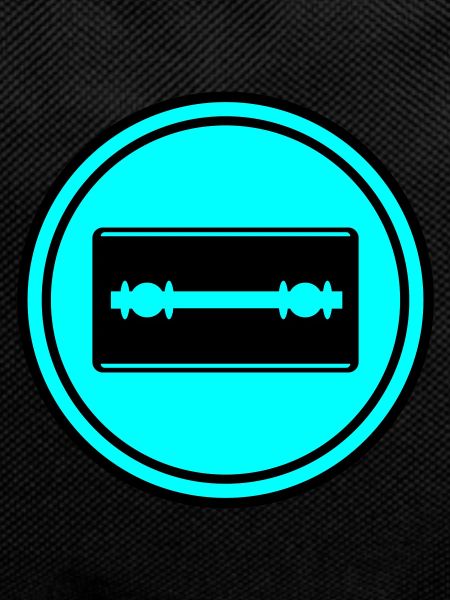 Razor Blade Icon Circle