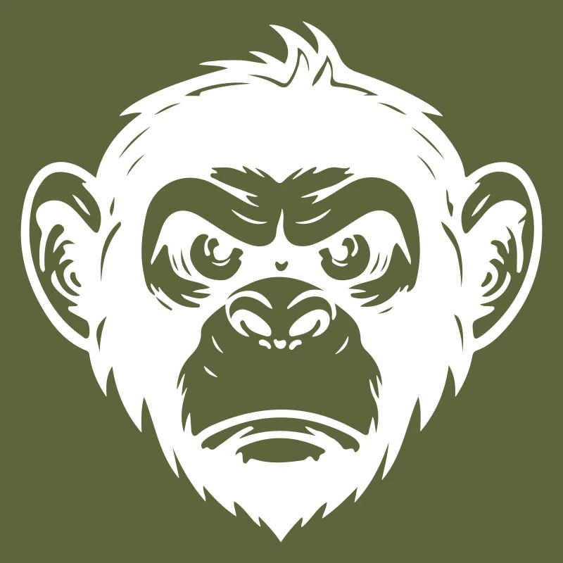 Affe Kopf