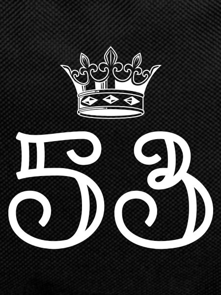 53 Number crown